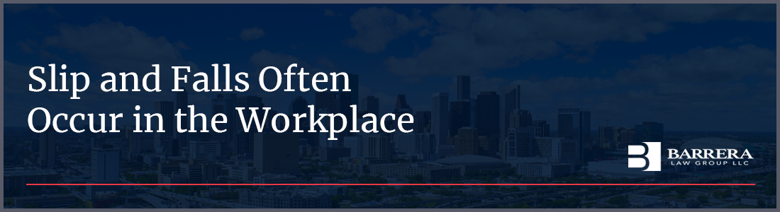 Slip and falls in the workplace in Houston