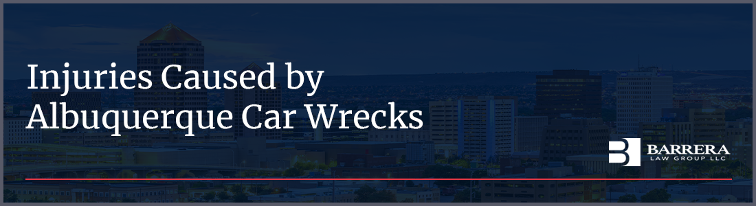 Injuries in Albuquerque car accidents