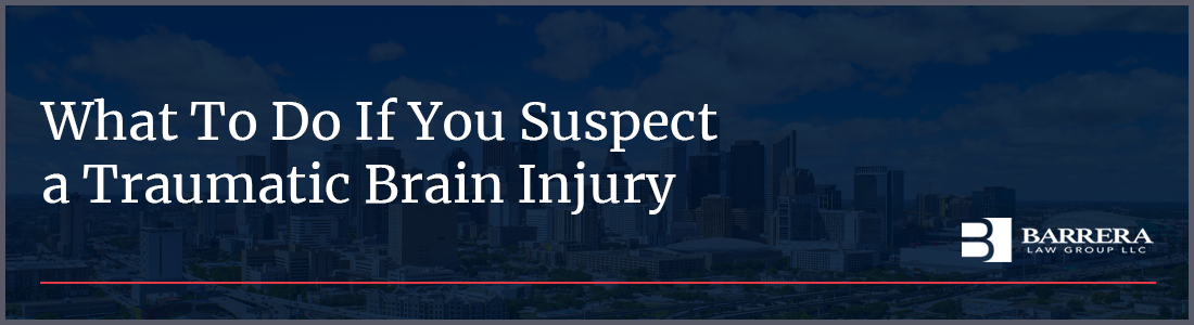 What to do if you think you or someone else suffered a traumatic brain injury